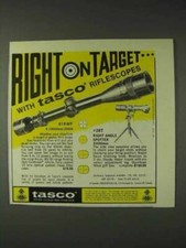 1973 Tasco Ad - 619WF Scope and 28T Spotter
