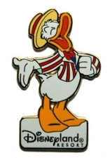 Disney Pin 29905 DLR Singing Friends Donald Duck