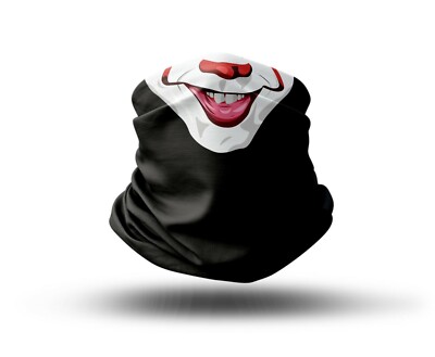 Waschbar Stoff-gesichtsmaske Mit Einzigartigem Aufdruck Pennywise IT Design