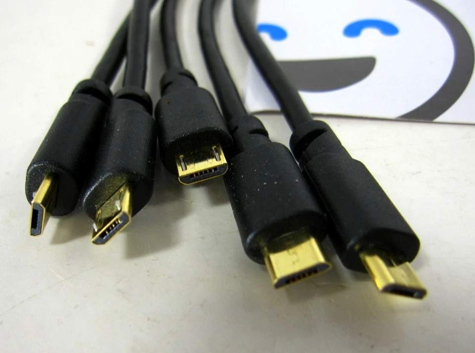 1X Micro USB Cable 2.0 Data sync & Charger cable 1FT 2000040 862 - Image 3 of 4