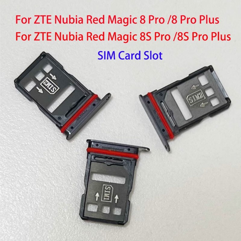 Sim Card Tray Holder Slot for ZTE Nubia Red Magic 8S 8S Pro Plus
