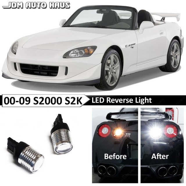 White High Power Reverse Backup LED Lights Bulb Fits Honda S2000 S2K