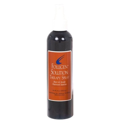 Folligen Solution Therapy Spray 8oz Copper Peptide Hair Regrowth Solution