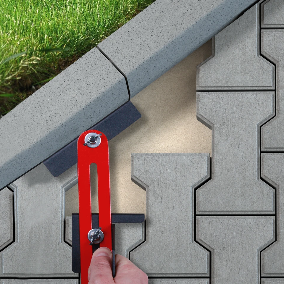 MECHANIC Misuratore e trafilatura per la posa precisa di pavimentazioni e cordoli