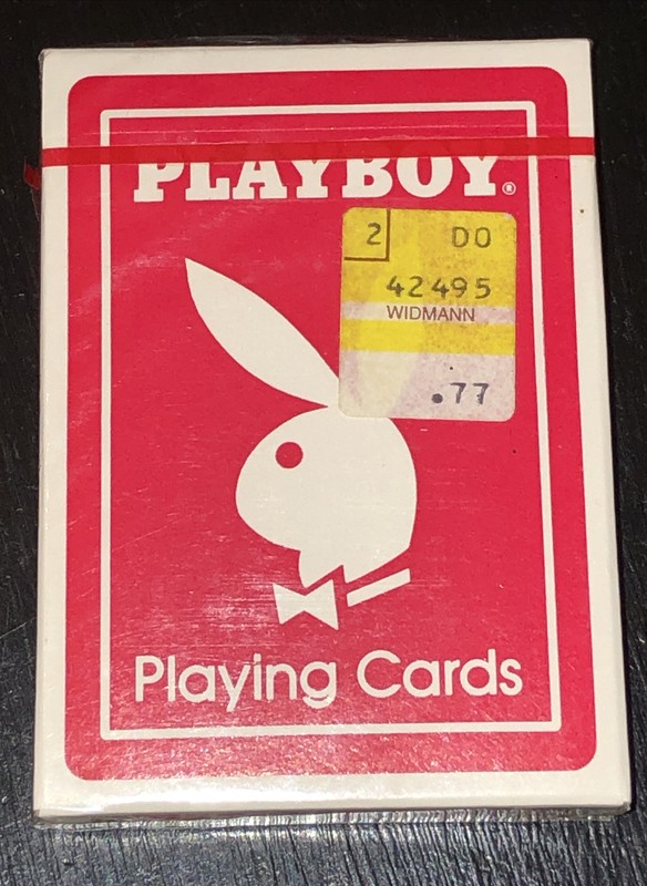 Vintage Rare Playboy Bunny Playing Cards Rare Red Special AK 7206 - Sealed!