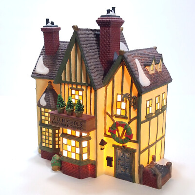 Dept 56 1995 J.D Nichols Toy Shop Heritage Dickens 58328 RF (Missing Train Sign)