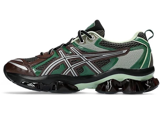 ASICS Gel-Quantum Kinetic Oscuro Sepia Shamrock Zapatillas Nuevo Hombre Talla 42 - Imagen 4 de 4