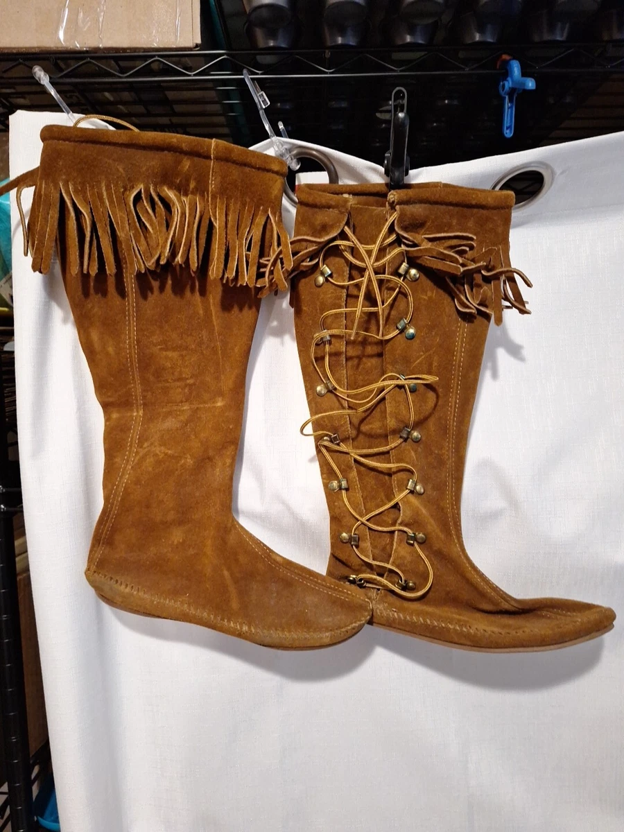 Minnetonka lace up western bootie clearance