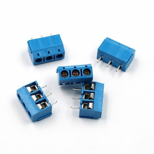 Conector de bloque de terminales 10 piezas pasador recto 2P-4P tornillo paso PCB empalme de 5,0 mm - Imagen 5 de 12