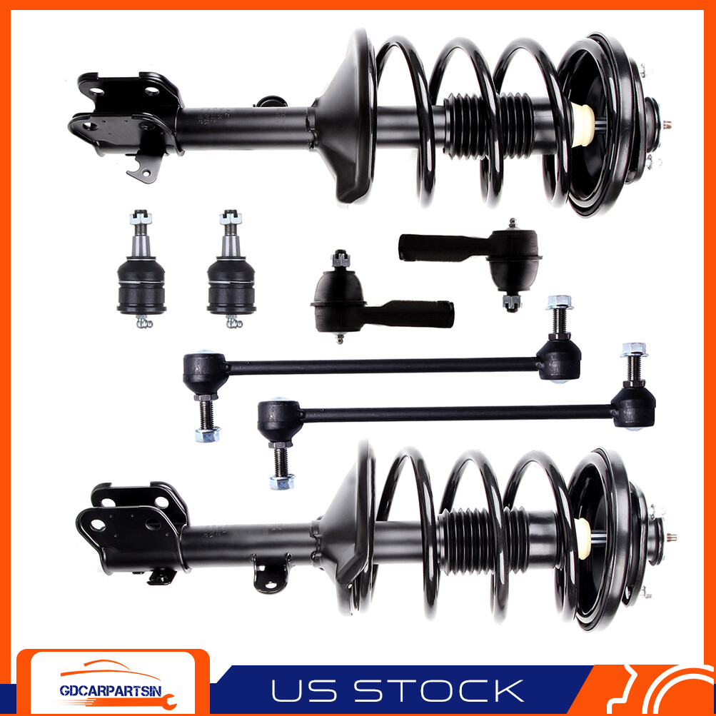 8pc Front Quick Struts & Suspension Kit for 1999-2004 Honda Odyssey