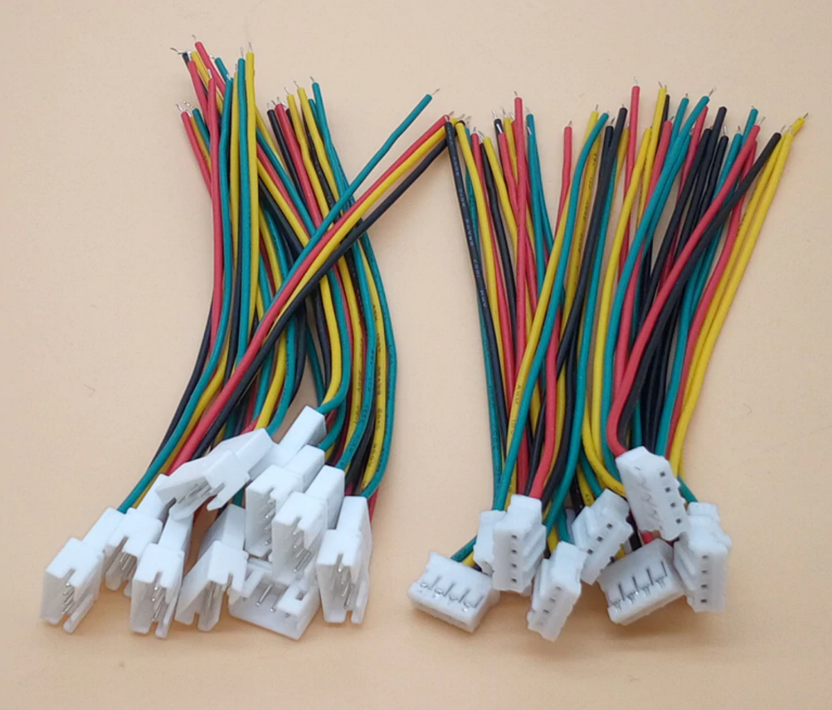 VUNIVERSUM 5 Paare 10 Stück Micro JST PH 2.0 2PIN Rastermaß 2mm