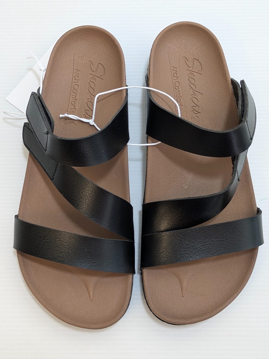 RG 23S/S 本店限定 LEATHER STRAP SANDAL 美品27 Skechers Women's Arch Comfort, Strap Sandal, Choose Size / Color