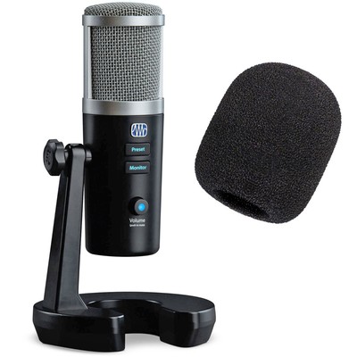 Presonus Revelator USB-Mikrofon + WS02 Popschutz