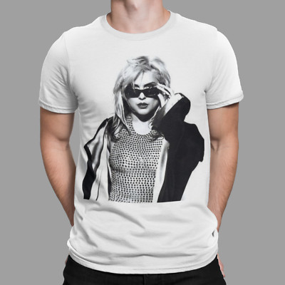 T-Shirt Debbie Deborah Harry blond Retro Vintage Punk Rock London Brille