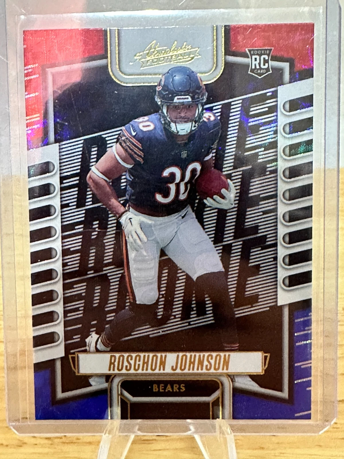 Roschon Johnson Panini Absolute #134 Blue Diamonds