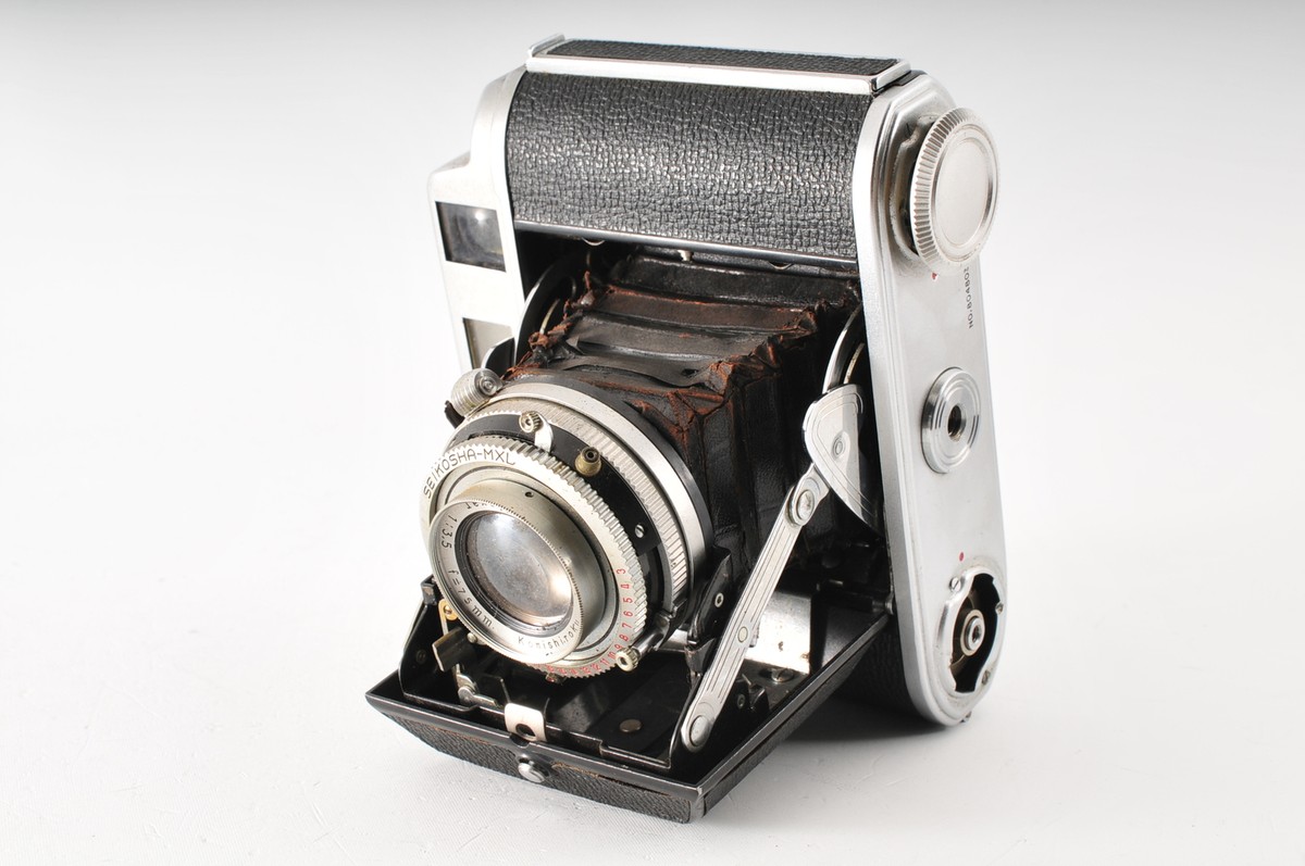 Shutter work [For Parts] Konica Pearl IV Konishiroku Hexar 75mm F