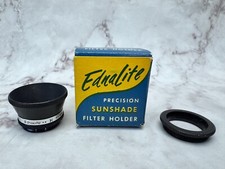 Ednalite Sunshade Filter Holder Model H 23mm for Bolex "8" Camera Slip-On