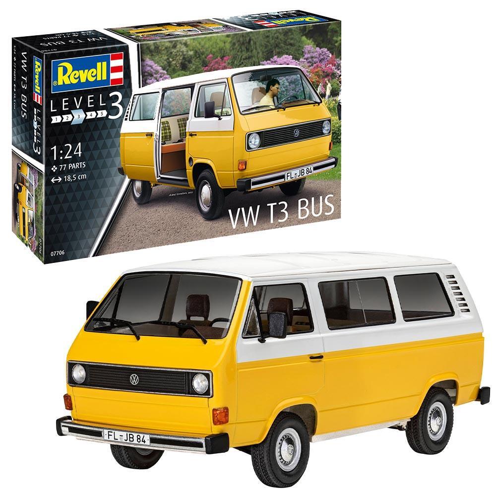 Revell Volkswagen VW T3 Bus Model Kit 07706