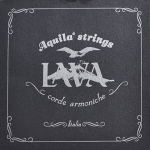 Aquila Lava Soprano Ukulele Strings, High G, 110U, Full Grey-Black String Set - Picture 10 of 12