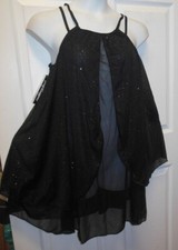 Sheer Glittered Sequin Lyrical Praise camisol...