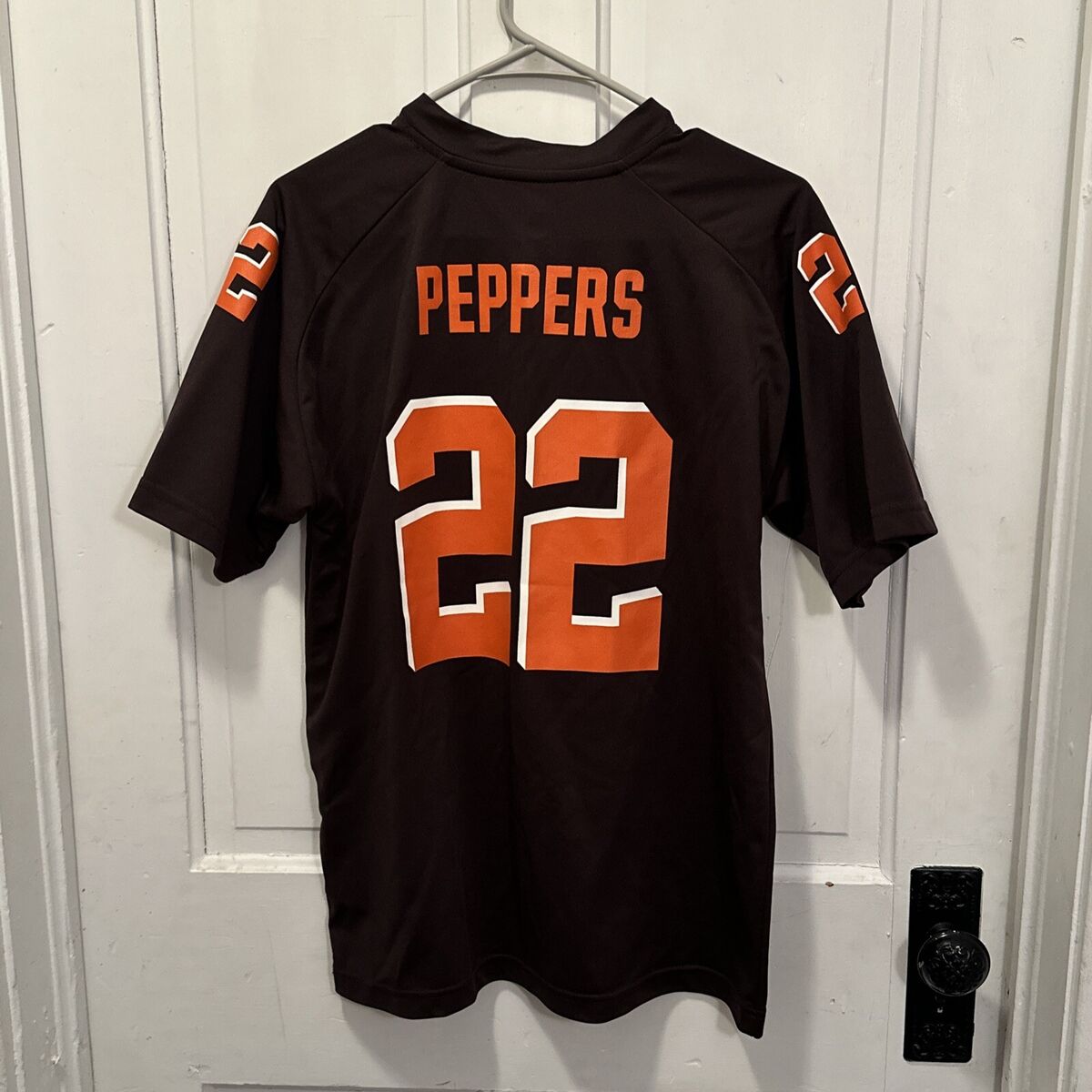 Cleveland Browns Jersey Youth XL 18-20 NFL team apparel #22 Peppers