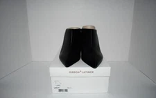 Gibson Latimer Lark Leather/Suede Stiletto Dress Mules 9M #LARK-001 NIB