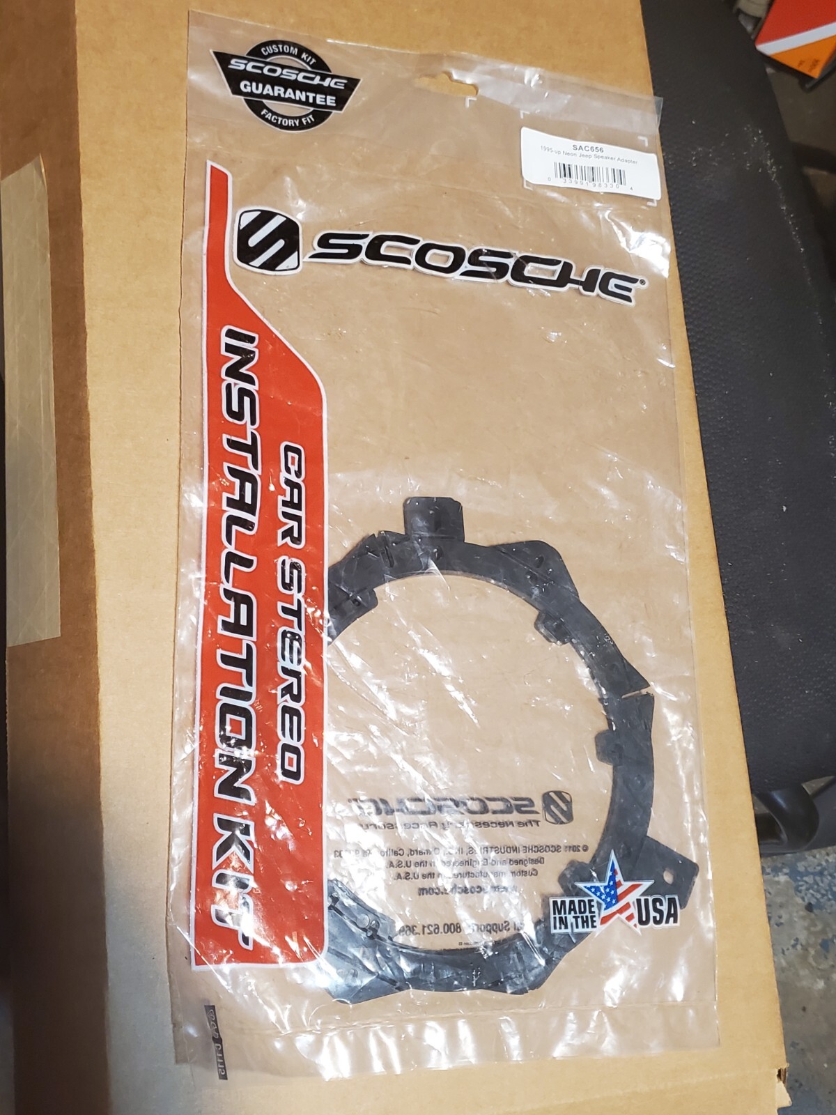 Scosche SAC656 Universal 5.25" or 6.5" to 7" Car Stereo Spea