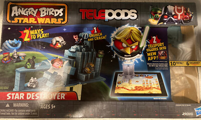 Angry Birds Star Wars Telepods Star Destroyer Set Figures No Pod Base