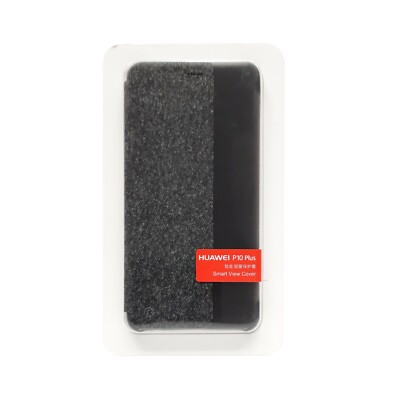 Huawei Smart View Cover 51991876 für Huawei P10 Plus, Black-Dark Gray, Blister