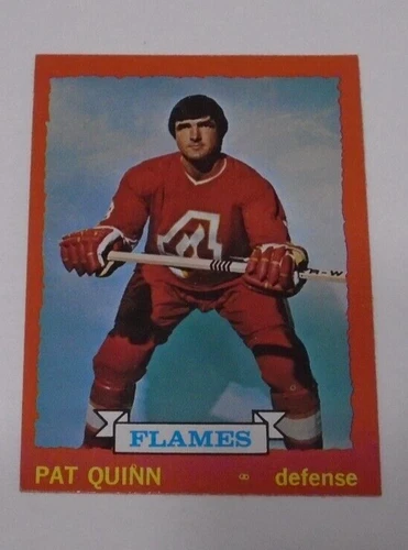Pat Quinn  Topps Hockey card 1973-74 NHL