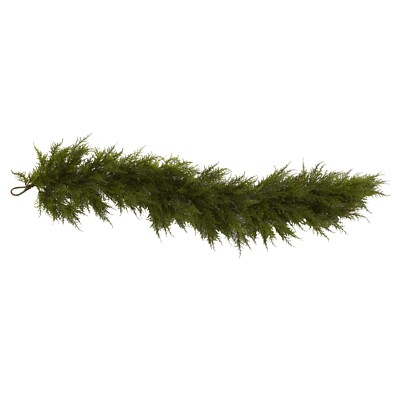 60  Cedar Topiary Artificial Garland Holiday Door Home Decor. Retail $89