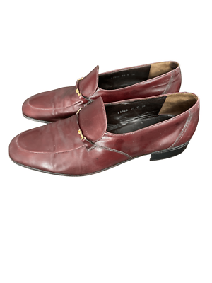 BALLY Farsene Soft
Chain Cordovan Color Made In
France Men SZ10 E Belgrano Bordeaux Antique Shell Cordovan - Casa Fagliano  main image 3