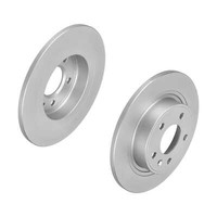 F.Becker Bremsscheiben Voll Hinten Rechts Links FüR Opel Astra J Mk Vi (J)
