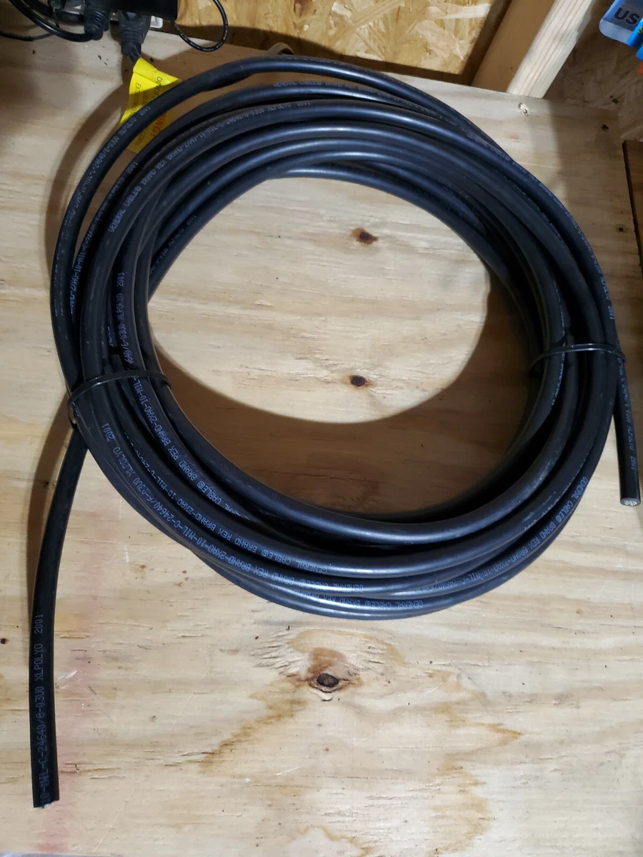 General Cable M24640/6-0340(2XAO-10) MIL Spec Shipboard Cable (1FT 