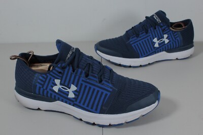 Under Armour Gemini Mens Shoes Sz Sneakers Blue Gray - Main Image