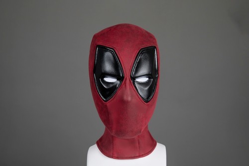 Lady Deadpool 3 Outfit Cosplay Costume Jumpsuit Wanda Wilson Mask Shoes Full Set - Picture 12 of 29
