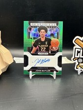 John Butler 2022 Prizm Draft Picks SensationalSignatures Green Auto Blazers(CBR)
