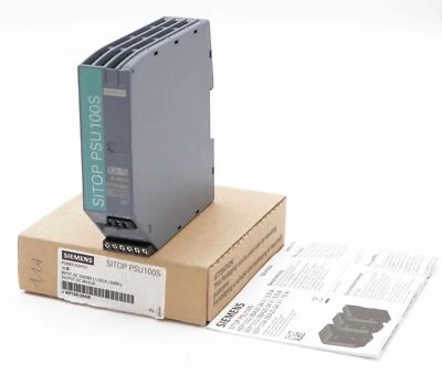 Siemens SITOP PSU 100S 6EP1332-2BA20 DC 24V/2,5A E: 01 Power Supply -unused/OVP- - Bild 1 von 4