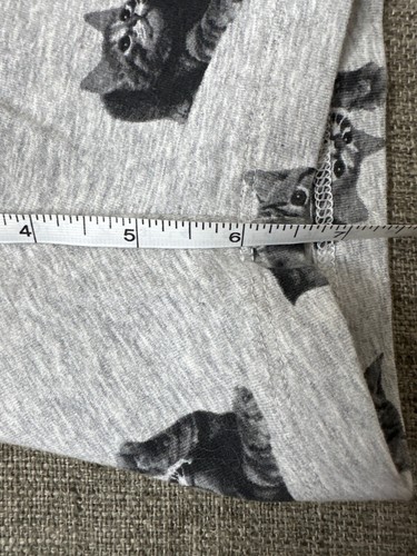 Lot of 2 Girls Shorts Jordache Denim Lace Trim Size 12 & Gray Cat Print M 10-12 - Picture 13 of 13