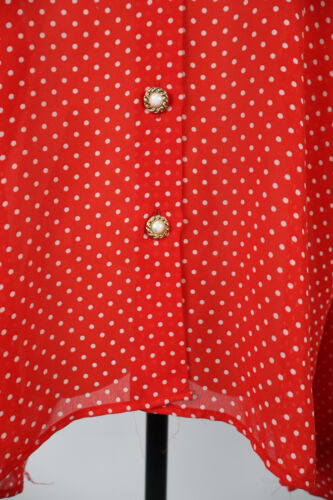 LUISA SPAGNOLI CAMICIA DONNA TG. 48 SHIRT WOMAN VINTAGE CASUAL - Photo 3 sur 7