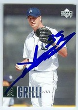 Jason Grilli autographed baseball card (Detroit Tigers) 2006 Upper Deck #614