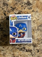 Figura Funko Bitty Pop Marvel Infinity Saga Capitán América 1" *Arañazo Ver foto