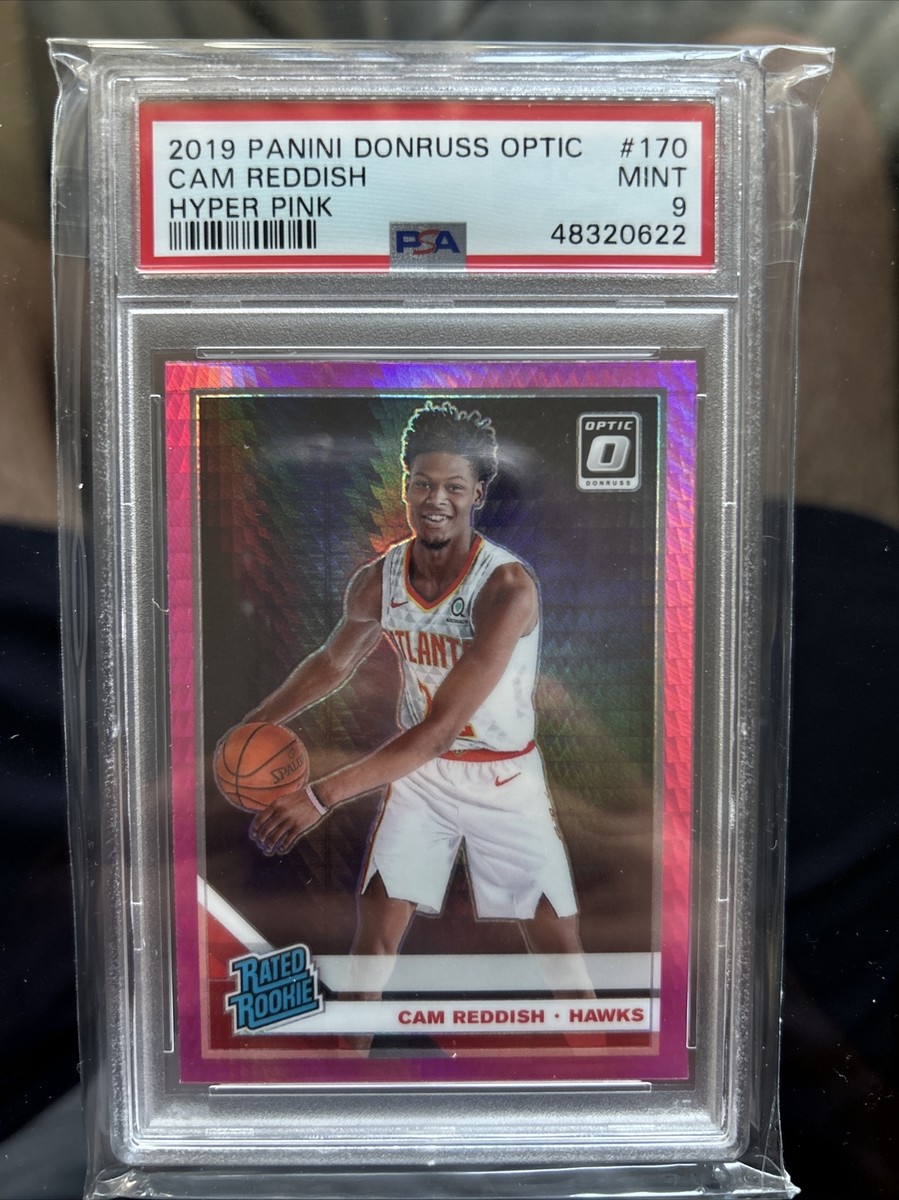 2019 Panini Donruss Optic Cam Reddish Hyper Pink PSA 10.. RC