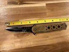 Defender Tactical Team Self Defense & Security 5” Pocket Knife w/Clip