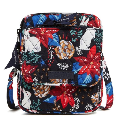 🐇 VERA BRADLEY RFID Mini Hipster WINTER FOREST Crossbody Bag Purse NEW $75