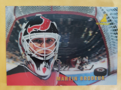 1996-97 Pinnacle McDonald's Caged Ice Breakers Martin Brodeur 3D