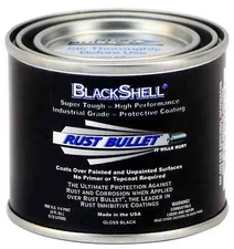 RUST BULLET - BlackShell - Gloss Black Rust Inhibitor Rust Preventive Coatin