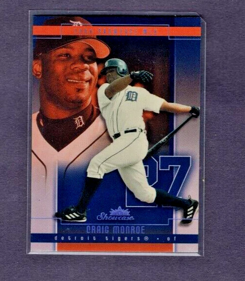 2004 Fleer Showcase Real Pack Issue Purple Masterpiece #39 Craig Monroe #1/1