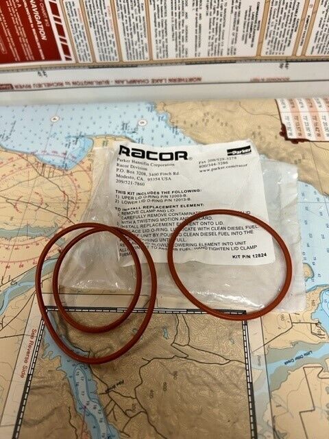 Racor Parker #12824 O Ring Kit for Filter 2000SM.