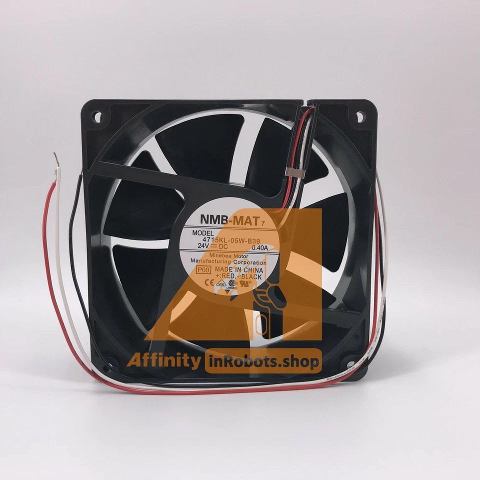 NMB-MAT 4715KL-05W-B39 3Pins 24V 0.4A 120x120x38mm Cooling Fan - Image 2 of 4